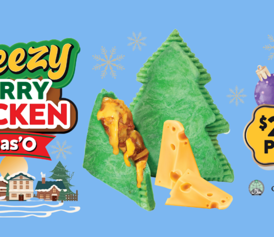 Old Chang Kee’s New Cheesy Curry Chicken Xmas’O Puff Available Throughout Dec 2024