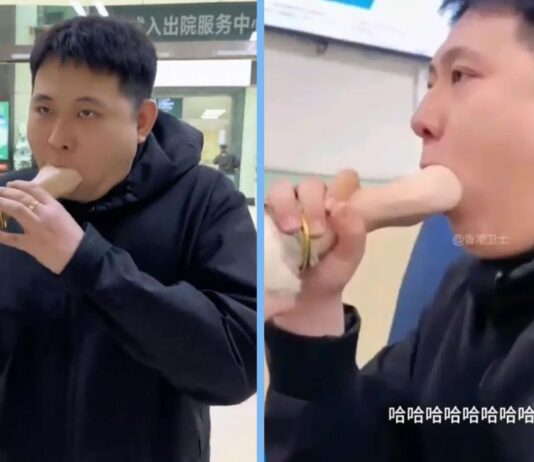 Woman’s Hand Gets Stuck in Boyfriend’s Mouth During Social Media Stunt in Jilin, China