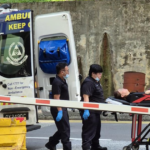 ambulance-women-fight-people-park-complex