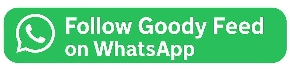 Follow Goody Feed on WhatsApp