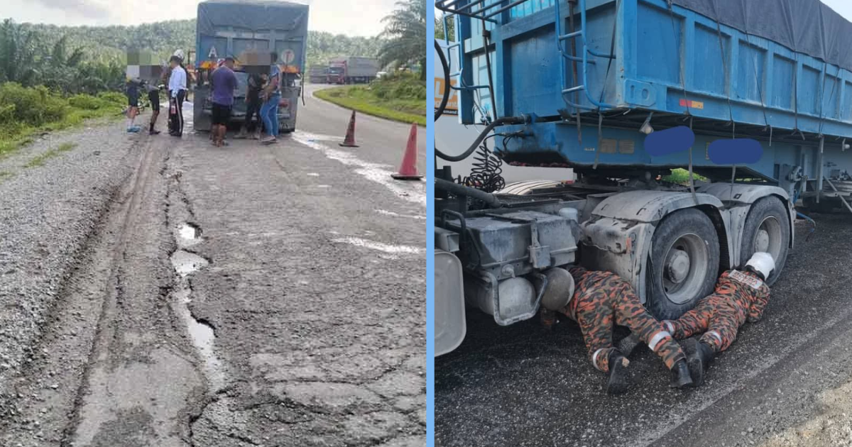Singaporean Cyclist Dies After Hitting Pothole, Struck by Gravel Lorry ...