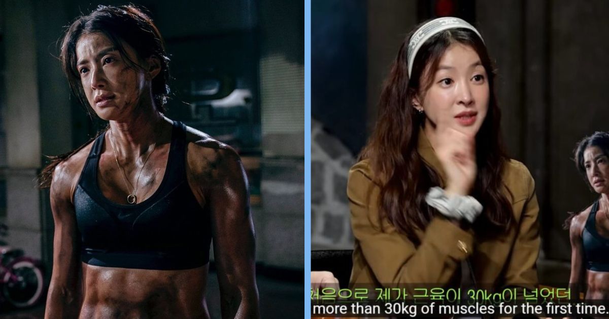 Korean Actress Got So Ripped Her Hormones Went Wild, Needed Medical Help for a Year