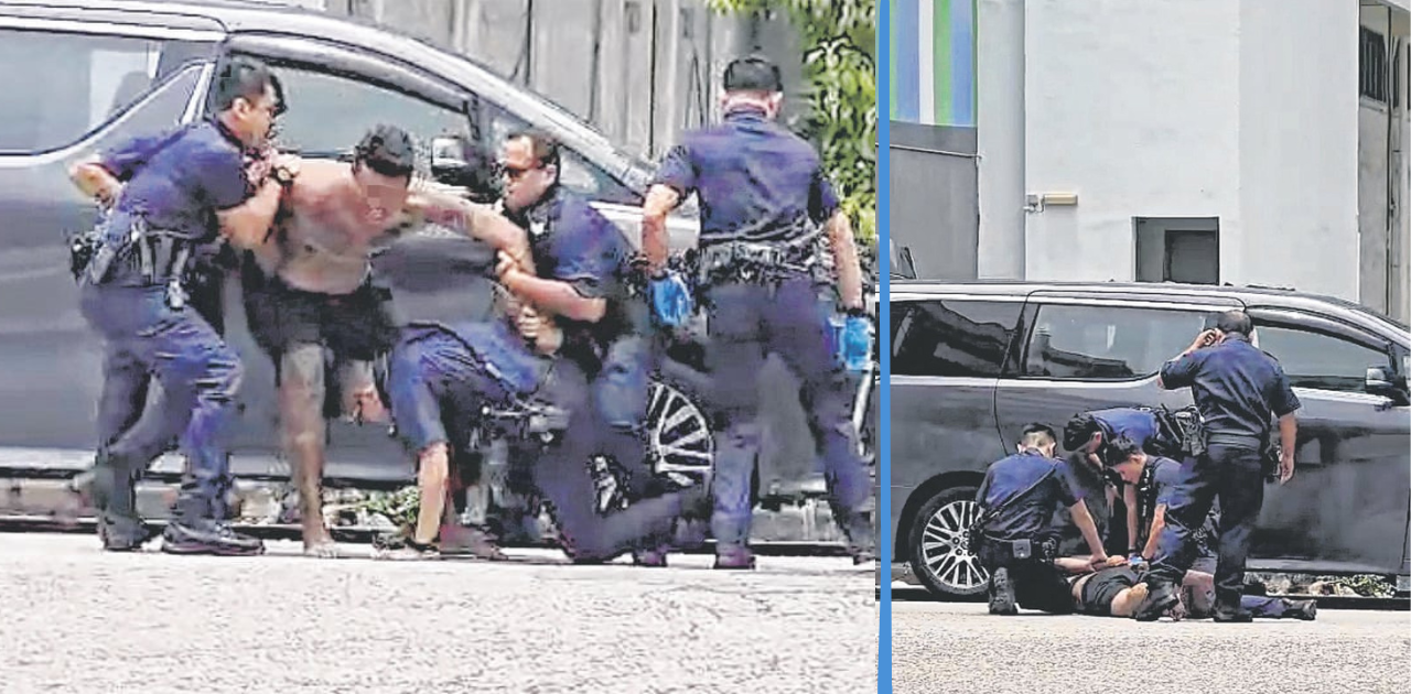 41Y/O Man Attempts to Bite Officers During Drug Arrest at Ubi Avenue 3 ...