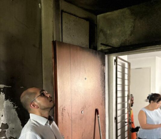 40 Evacuated and 4 Sent to Hospital After PMD-Linked Fire Breaks Out in Yishun