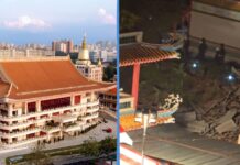 Kong Meng San Monastery Hit by Partial Roof Collapse; One Assessed for Minor Injuries