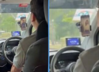 Singapore Grab Driver Suspended After Watching TikTok During 21-Minute Ride, Passenger Nearly Involved in Five Accidents