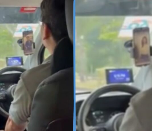 Singapore Grab Driver Suspended After Watching TikTok During 21-Minute Ride, Passenger Nearly Involved in Five Accidents