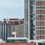 The State Courts building in Singapore, where a man was jailed over scam-related cash collections