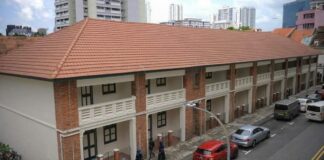 1925 Quarters co-living conservation houses on Hindoo Road, Singapore