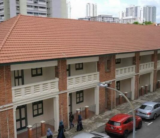 1925 Quarters co-living conservation houses on Hindoo Road, Singapore