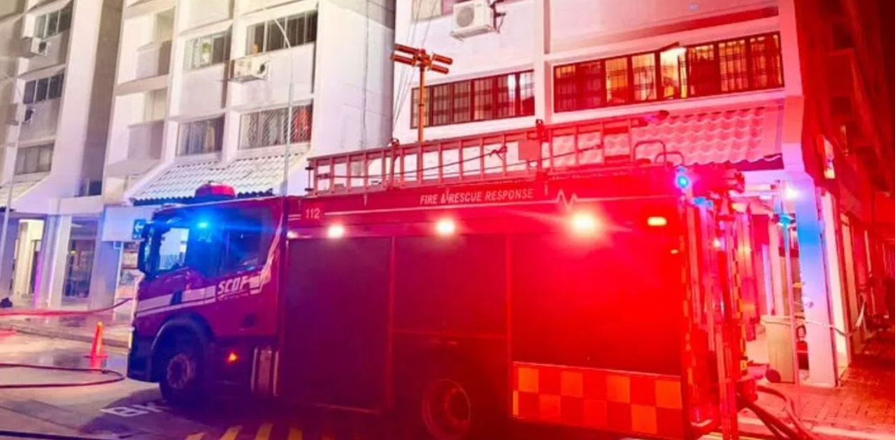 3 Found Unconscious After Fire Traps 5 People in Little India Flat