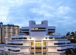 Exterior of the Family Justice Courts building at Havelock Square in Singapore