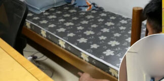 Lorong 16 Geylang, where a man hid under a tenant's bed before threatening him with a knife and scissors