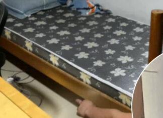 Lorong 16 Geylang, where a man hid under a tenant's bed before threatening him with a knife and scissors