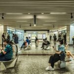 Downtown Line platform at Little India MRT station, where LTA will trial a humanoid robot