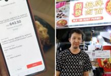 Customer Pays S$650 for a S$6.50 Lor Mee, Hawker Returns S$643.50 a Month Later Vincent See at Kai Fa Signature Lor Mee stall in Bukit Purmei