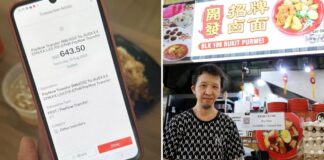 Vincent See at Kai Fa Signature Lor Mee stall in Bukit Purmei