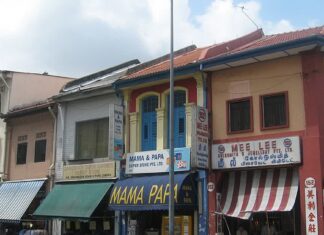 37 People Found Living in a Serangoon Road Shophouse as Suspected Illegal Accommodation Cases Rise Shophouses along Serangoon Road in Little India, Singapore