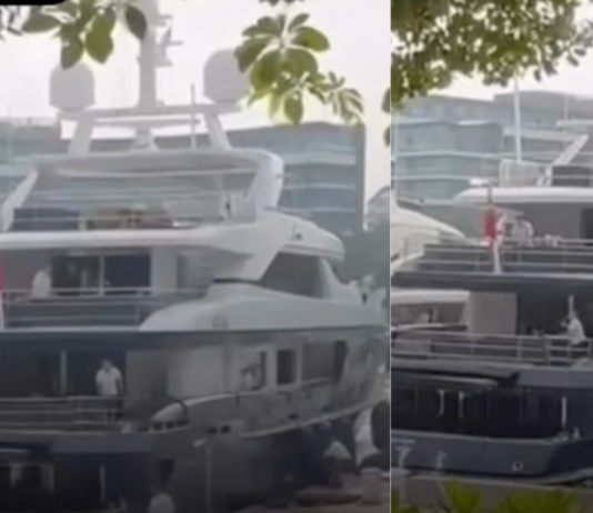 Yacht Hits Sentosa Cove Pontoon, Temporarily Knocks Out Water, Power & Fuel Services yacht-sentosa-cove