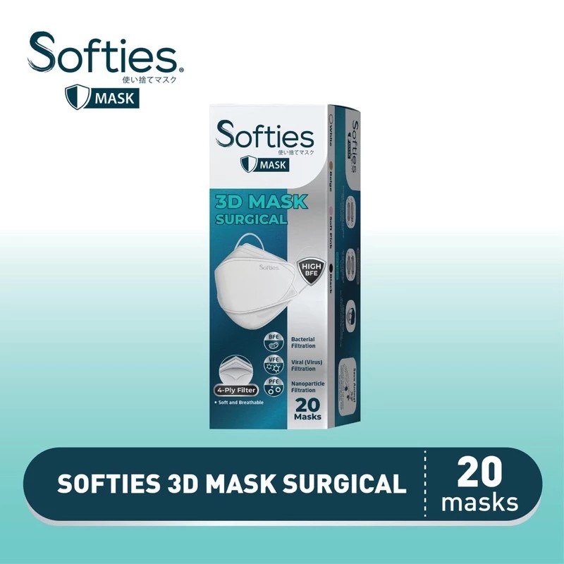 Softies 3D Surgical Mask KF94 20