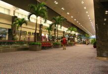 Drunk Traveller Who Downed 700ml Bottle of Whiskey Jailed After Changi Airport Ruckus Triggered Anti-Hijack Button Changi Airport Terminal 1 Gate C17 boarding concourse