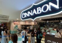 Cinnabon to Close Last Singapore Outlet at ION Orchard on 22 Sep Cinnabon Singapore counter at ION Orchard