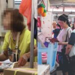 Clementi wet market fish seller with face blurred, Shin Min photos