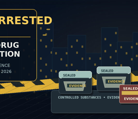 82 Suspected Drug Offenders Arrested in CNB Islandwide Operation; Drugs Worth Over S$46,700 Seized Seized drug evidence bags and packages illustrating a CNB islandwide anti-drug operation