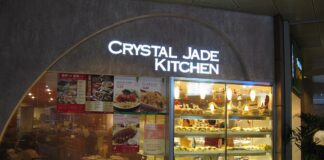 Crystal Jade Hong Kong Kitchen restaurant storefront in Singapore