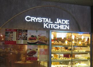 Crystal Jade Hong Kong Kitchen restaurant storefront in Singapore