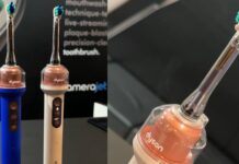 Dyson Says Some Early Batches of S$699 CameraJet Toothbrush May Have Component Issue Dyson CameraJet electric toothbrush product on clean backdrop