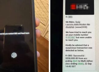 Singapore Man, 66, Has Phone Remotely Locked After Exercise-Class App Download; No Money Lost Remote-lock taunt message and fake DBS WhatsApp alert from family via Lianhe Zaobao