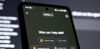Laptop and phone showing AI chat tools representing free premium AI subscriptions after eligible SkillsFuture AI courses