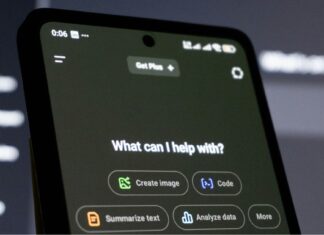 Laptop and phone showing AI chat tools representing free premium AI subscriptions after eligible SkillsFuture AI courses