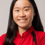 Singapore swimmer Gan Ching Hwee competing in freestyle