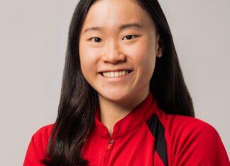Gan Ching Hwee Wins Asian Games Silver, Breaks Singapore 1,500m Freestyle Record Singapore swimmer Gan Ching Hwee competing in freestyle