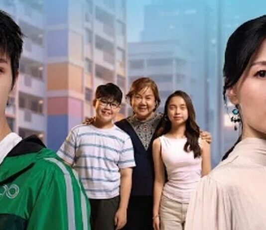 Grab Singapore microdrama I Fell in Love With My Grab Driver promo still