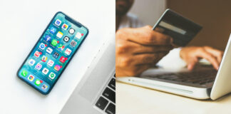 iPhone and credit card illustrating Hong Kong unauthorised Apple purchase reports