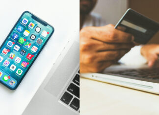 iPhone and credit card illustrating Hong Kong unauthorised Apple purchase reports