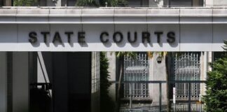 Exterior of the State Courts of Singapore