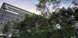 Exterior view of Khoo Teck Puat Hospital in Yishun