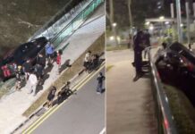 Police Looking for Driver Who Allegedly Left Scene After Car Ended Up in Marsiling Drain Car wedged in Marsiling roadside drain after alleged self-skid; driver left scene
