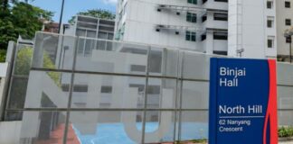 NTU North Hill halls campus exterior near Banyan Hall area, non-literal venue