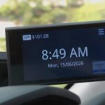 About 1,500 Cars in Singapore Needed Workshop Follow-Ups After OBU Installation; Wiring Issues Most Common Singapore ERP 2.0 OBU touchscreen mounted on car dashboard
