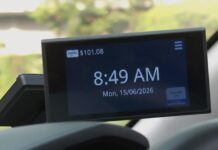 About 1,500 Cars in Singapore Needed Workshop Follow-Ups After OBU Installation; Wiring Issues Most Common Singapore ERP 2.0 OBU touchscreen mounted on car dashboard