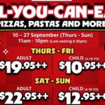 Pizza Hut Singapore all-you-can-eat buffet pizza promotion