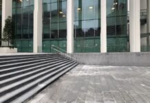 State Courts Singapore exterior for preschool negligence lawsuit trial