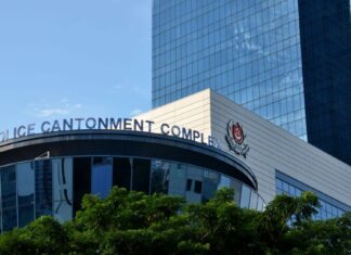 Police Investigating 259 People Over More Than 648 Scam Cases Involving About S$5.2 Million Police Cantonment Complex exterior (iStock via 8world) — non-literal, not the arrests
