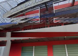 20-Year-Old SCDF NSF Dies After Being Found Unconscious at Marina Bay Fire Station Exterior of Marina Bay Fire Station in Singapore