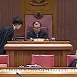 Speaker Seah Kian Peng Apologises After Appearing to Fall Asleep During Parliament Sitting Parliament livestream still of Speaker Seah Kian Peng appearing to nod off in the Speakers chair